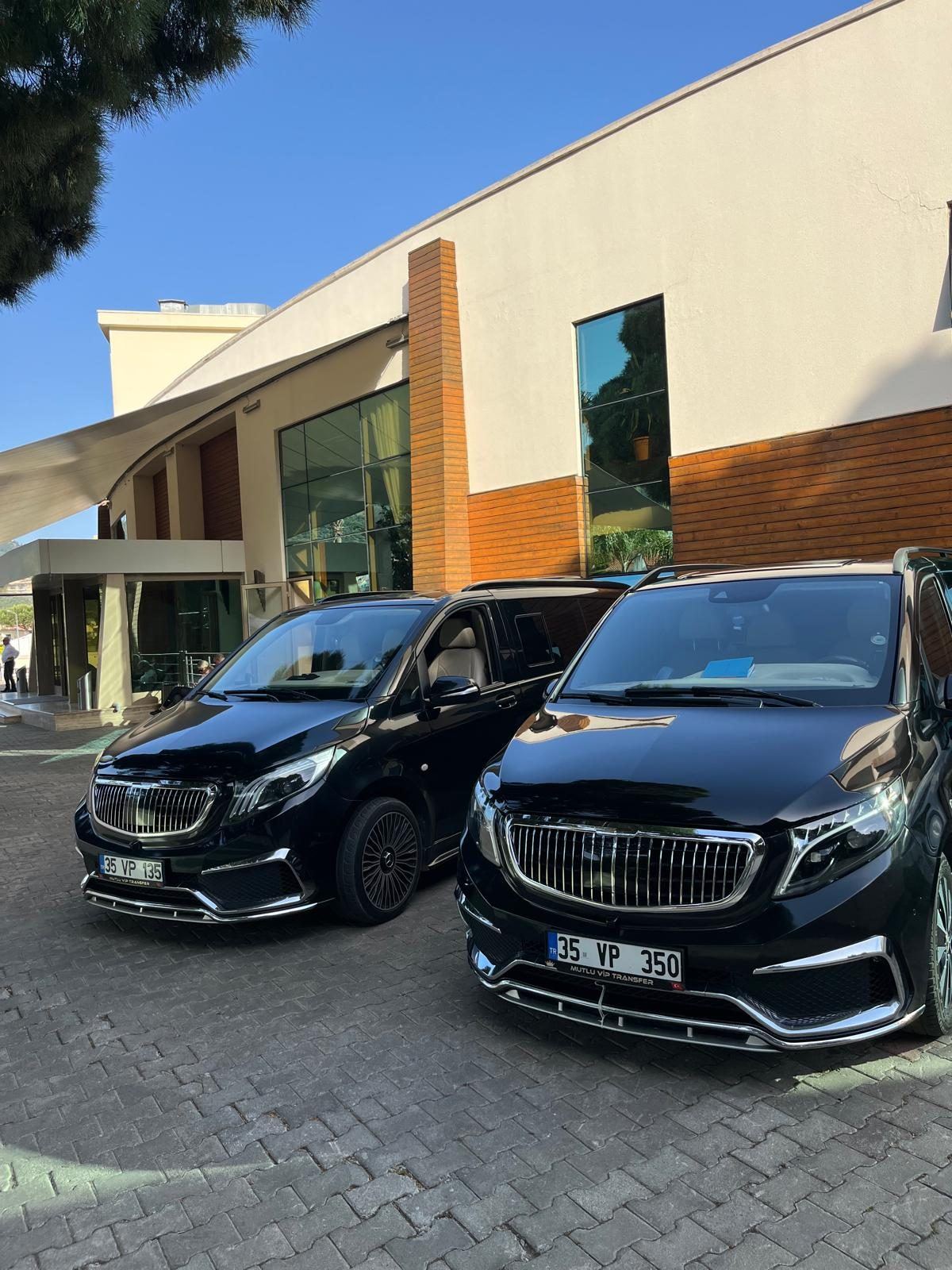 Marmaris transferi için Mercedes Vito VIP araç