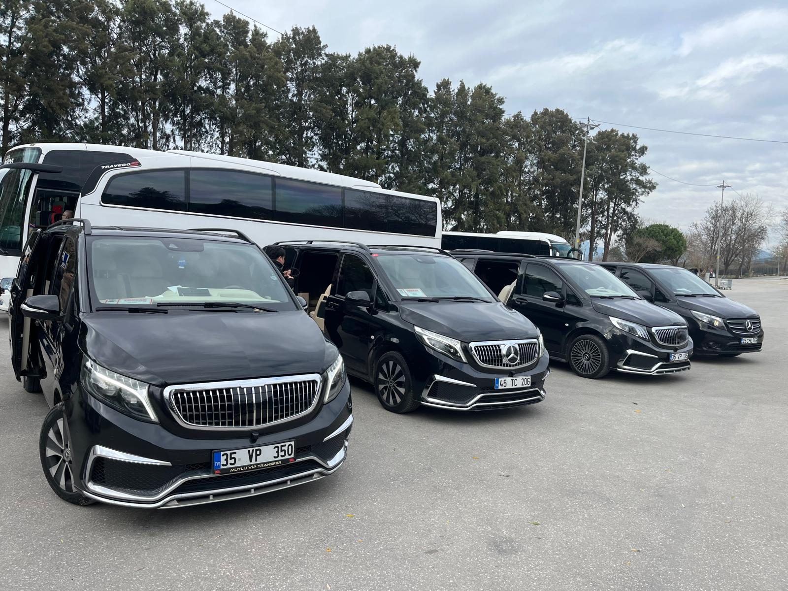 Antalya transferi için Mercedes Vito VIP araç