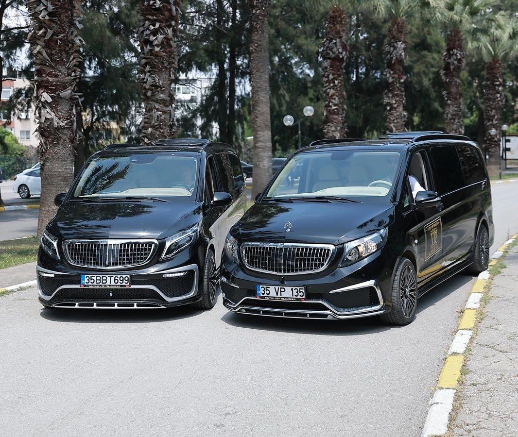 Kuşadası transferi için Mercedes Vito VIP araç